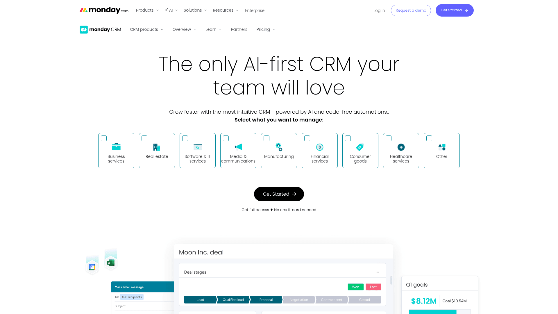 monday CRM