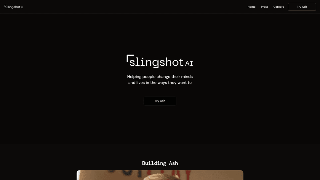 Slingshot AI