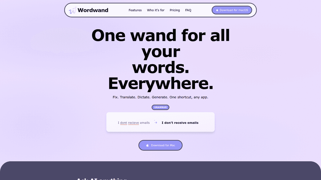 Wordwand
