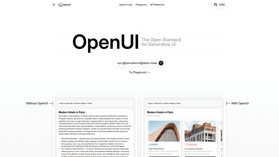OpenUI